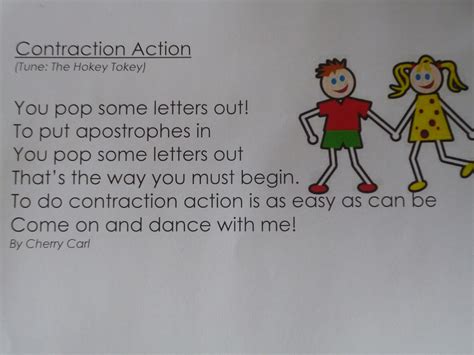 Te Anau Room 3's Blog: Contraction action