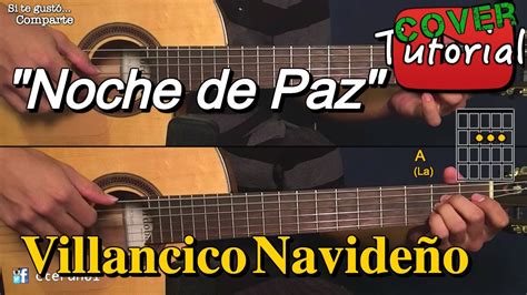 Noche De Paz Villancico Navide O Cover Tutorial Guitarra Youtube