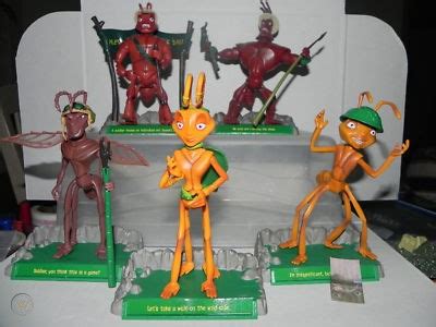 COMPLETE SET 5 DREAMWORKS ANTZ ACTION FIGURES 1998 NEW | #251707082