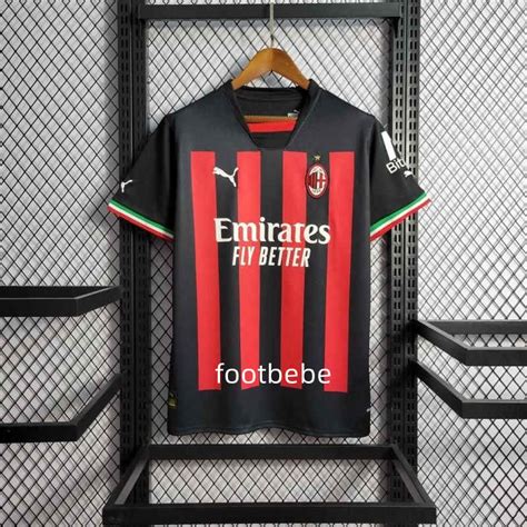 AC Milan Trikot 2022 2023 Heim Footbebe De