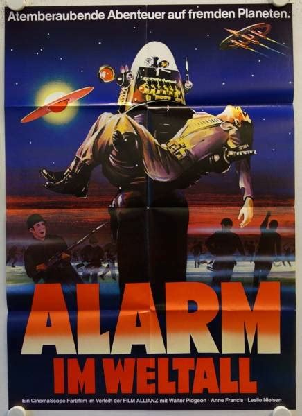 Alarm Im Weltall Originales Deutsches Filmplakat