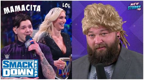 DODO ALLUME CHARLOTTE BRAY WYATT J AI RIEN COMPRIS WWE Smackdown