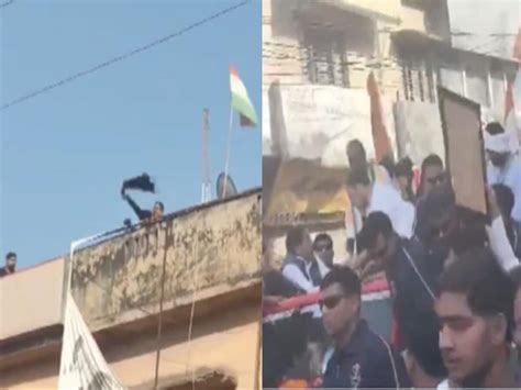 Black Flag Shown To Rahul Gandhi During Bharat Jodo Nyay Yatra In Rae