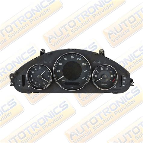 Mercedes Benz CLS 2004 2010 Instrument Cluster Repair