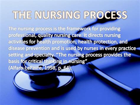 Ppt The Nursing Process Powerpoint Presentation Free Download Id