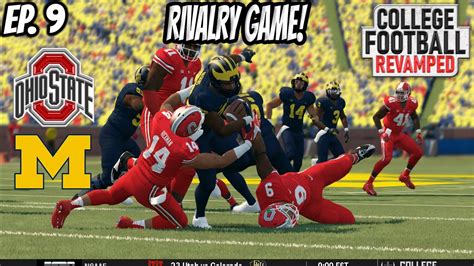 Ohio State NCAA 14 College Football Revamped Dynasty OSU VS MICHIGAN