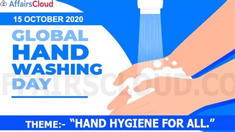 Global Handwashing Day 2020 October 15