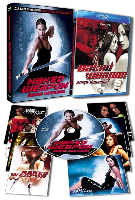 Naked Weapon 2002 Blu Ray Special Collectors Edition With Postcards