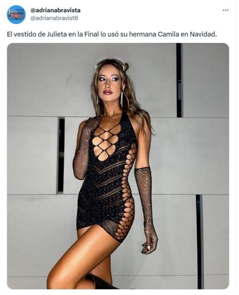 El vestido que lució Julieta Poggio en la final de Gran Hermano ya lo