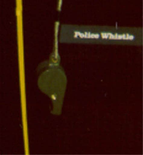 Whistle Police Freedom 7 National Air And Space Museum