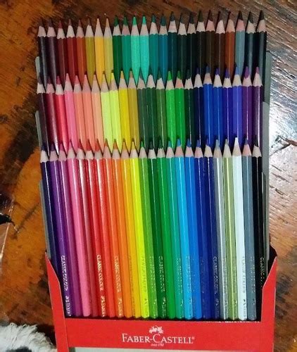 Lápis de cor sextavado 72 Cores EcoLápis Faber Castell