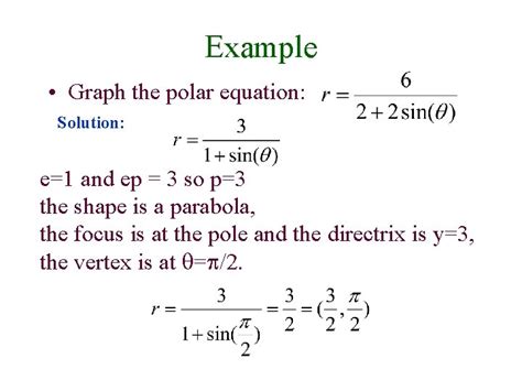 Equation For Ellipse In Polar Coordinates - Tessshebaylo