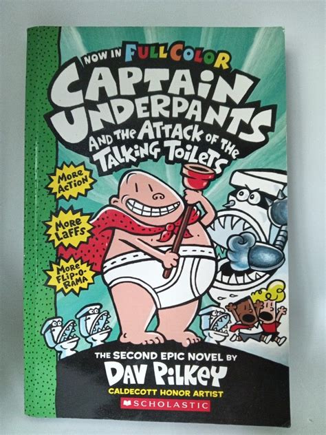 Captain Underpants and The Attack of The Talking Toilets, Hobbies ...