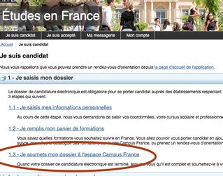 Les Differents Etapes A Suivre Pour Un Bon Dossier Campus France