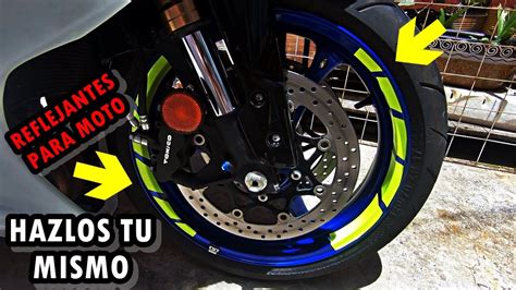 As Hice Los Stickers Para Los Rines De Mi Moto F Cil Barato Y