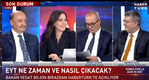 Eyt Nasıl çıkacak Yaş Sınırı Olacak Mı Bakan Vedat Bilgin Yanıtladı Bayraklı Haber