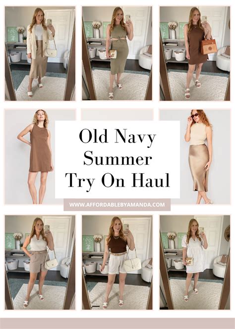 Old Navy Summer Try On Haul 2023 - Affordable by Amanda