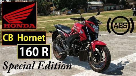 Honda CB Hornet 160R ABS Review Special Edition Hindi