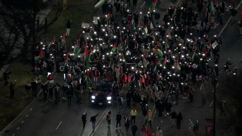 Pro-Palestinian Bridgeview protest today: Demonstrators head to ...