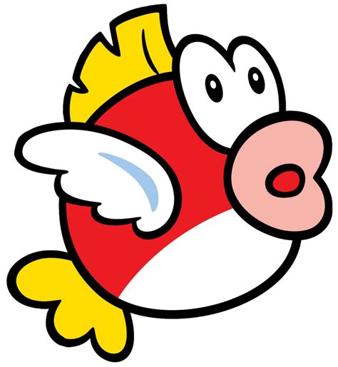 Super Mario Cheep Cheep 2d By Joshuat1306 On Deviantart