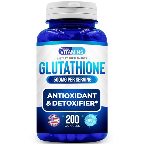 Buy We Like S Glutathione Mg Per Serving Lab Tested Manufactured