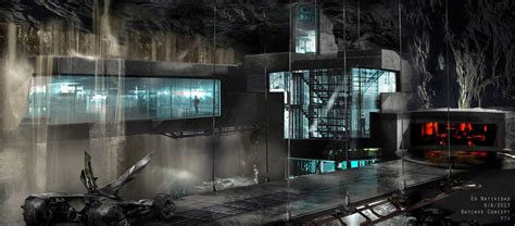 Tour the Batcave In New Batman V Superman Concept Art