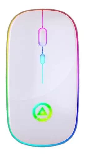 Mouse A Inal Mbrico Con Luz Led Recargable Mercadolibre