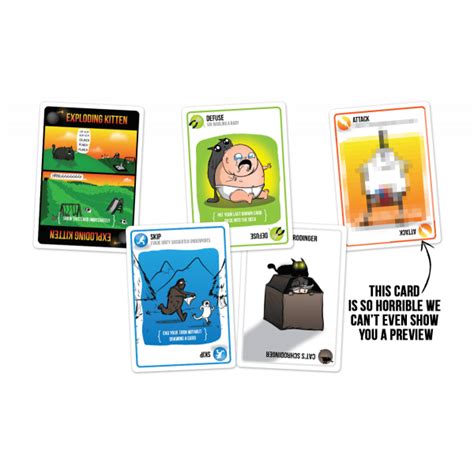 Juego de Mesa Exploding Kittens NSFW Español