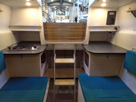 Trimaran Projects and Multihull News: Dragonfly 25 trimaran interior ...