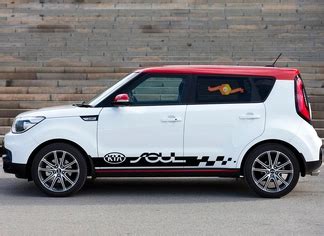 Fits 2020 KIA SOUL Hood Decals Lower Rocker Stripes Souled Body Vinyl