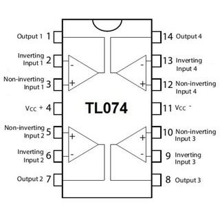 Jual IC TL074 Quad Op DIP Shopee Indonesia