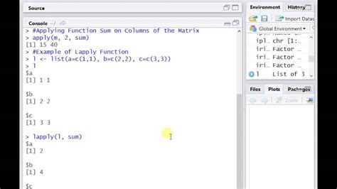Apply Functions In R Programming YouTube