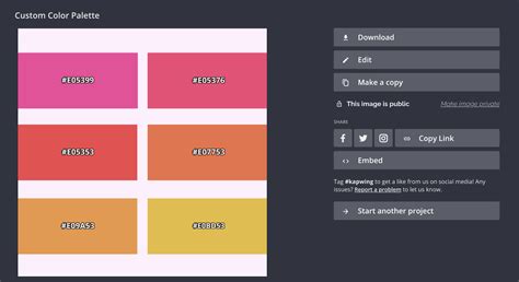 How to Make a Custom Color Palette Online