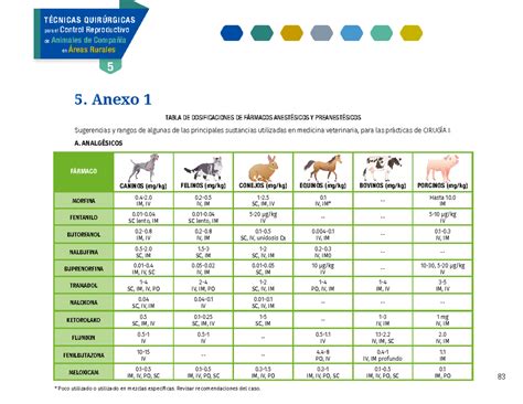 Tecnicas Quirurgicas Analgesicos Para El Control Reproductivo