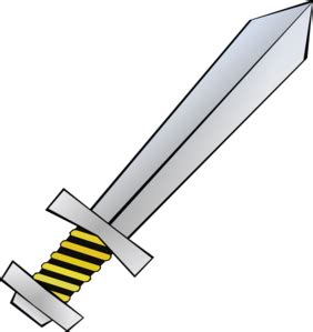 Gold And Black Sword Clip Art at Clker.com - vector clip art online ...