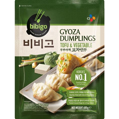 Cj Bibigo Tofu And Gemüse Gyoza Dumpling Mandu 600g Nikankitchen 日韓台所