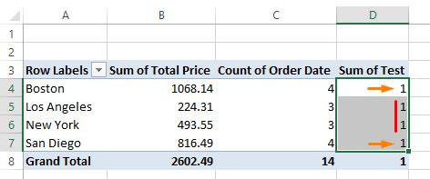 How To Achieve A Calculated Field Sum Divided By Count In A Pivot Table