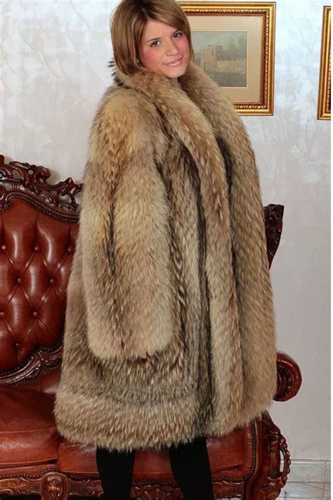 Finnish Raccoon Fur Coat Coat Raccoon Fur Coat Fabulous Furs