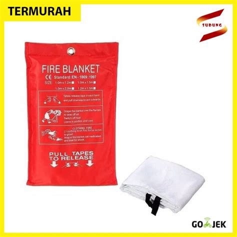 Jual Kain Selimut Pemadam Api Fire Blanket Emergency Safety Cover