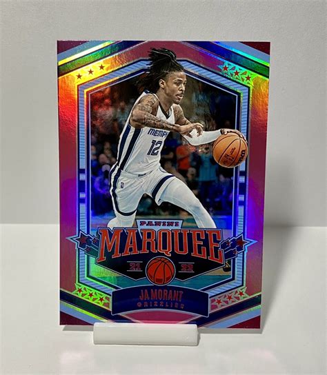 Panini Chronicles Marquee Pink Ja Morant Ebay