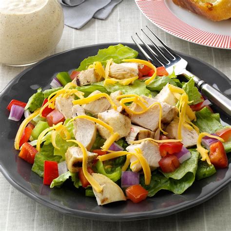 grilled chicken  mixed greens salad recipe citrus dressing