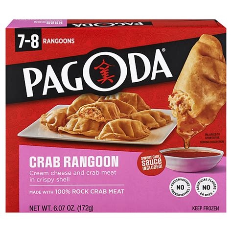 Pagoda® Snacks Crab Rangoons 607 Oz Aperitivos Y Meriendas Selectos