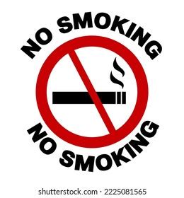 No Smoking Arabic Sign Arabic Text Stock Vector Royalty Free