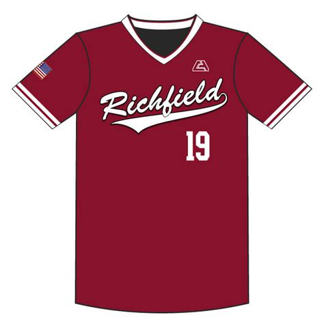 Richfield Baseball - Full-Dye Jersey | Custom Apparel Inc.