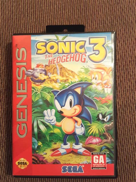 Sonic The Hedgehog 3 For Sega Genesis Kraftsurgical