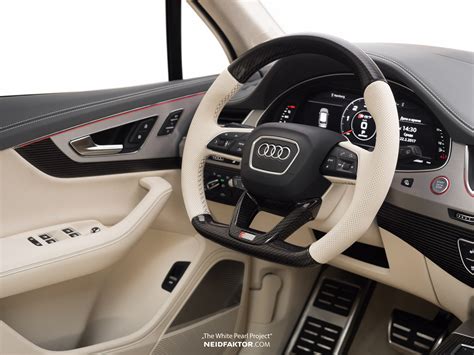 Audi SQ7 Gets Carbon Fiber and Cream Leather Interior from Neidfaktor ...