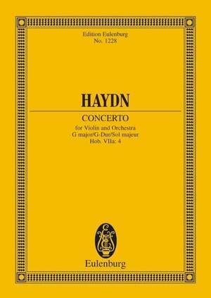 Haydn Violin Concerto No 4 In G Major Hob VIIa 4 Page 1 Of 4