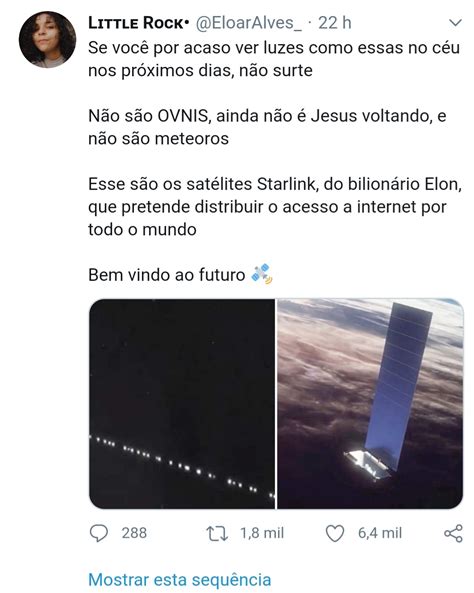 Satélites confundidos OVNIs podem ser vistos novamente no céu