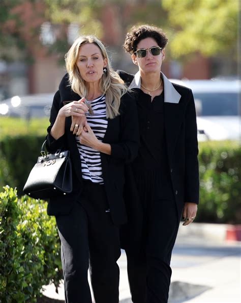 BRAUNWYN WINDHAM-BURKE and JENNIFER SPINNER Out for a Romantic Lunch in