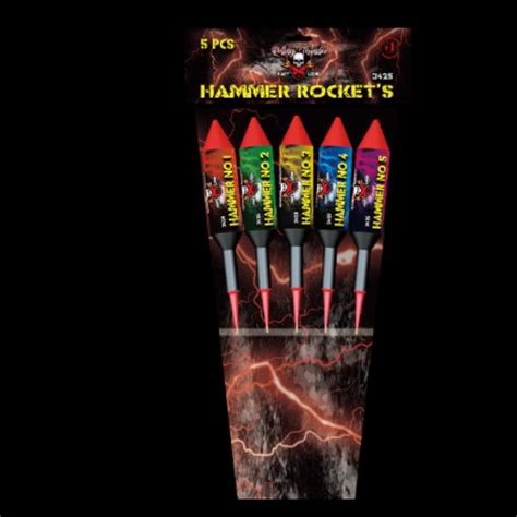 Hammer Rockets Vuurwerk Gerard Smeets